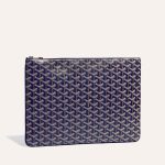 Goyard Senat MGM Pouch Navy Blue